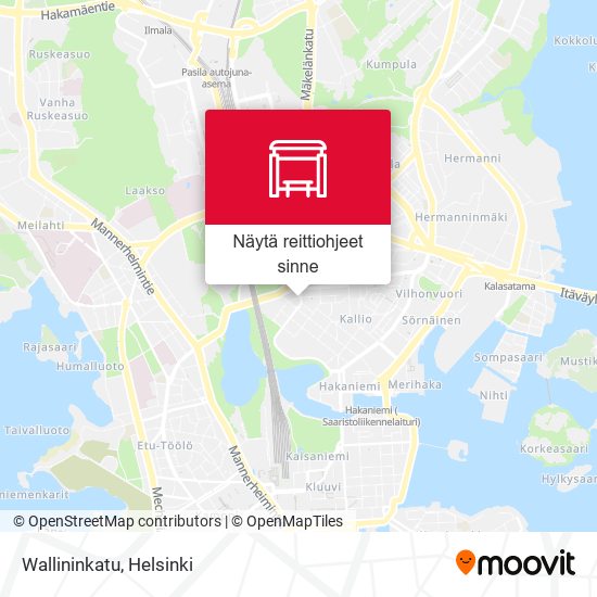 Wallininkatu kartta