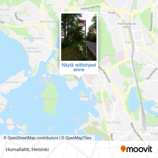 Humallahti kartta