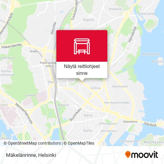 Kuinka päästä kohteeseen Mäkelänrinne paikassa Helsinki kulkuvälineellä  Bussi, Metro tai Juna?