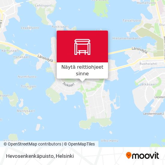 Hevosenkenkäpuisto kartta