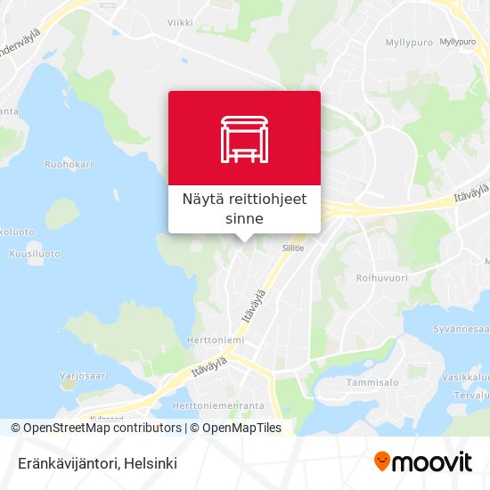 Eränkävijäntori kartta