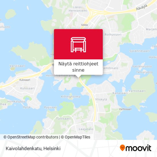 Kaivolahdenkatu kartta