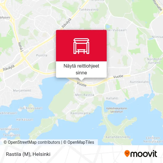 Rastila (M) kartta