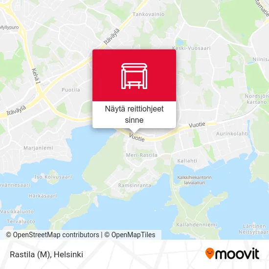 Rastila (M) kartta