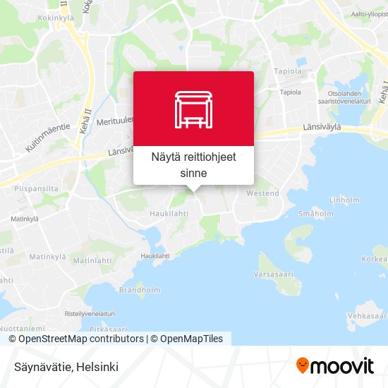 Säynävätie kartta
