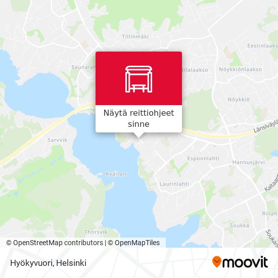 Hyökyvuori kartta