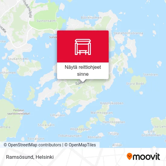 Ramsösund kartta