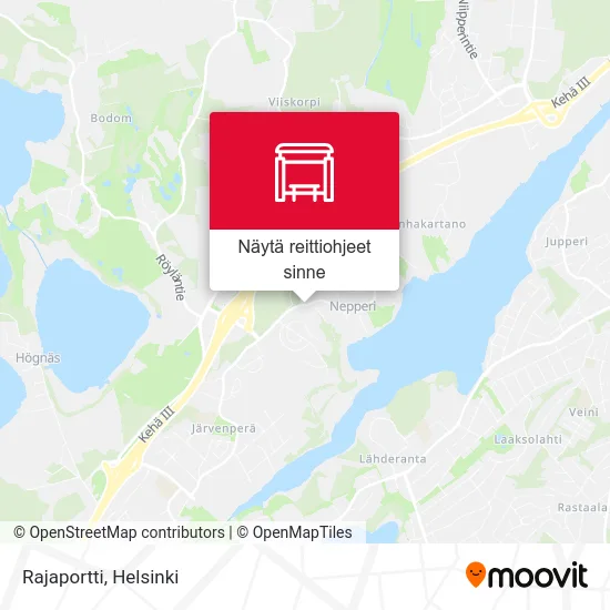 Rajaportti kartta
