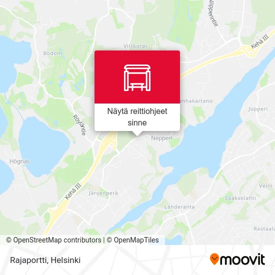 Rajaportti kartta