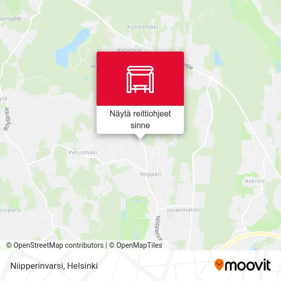 Niipperinvarsi kartta