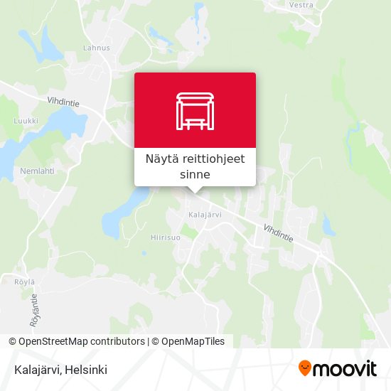 Kalajärvi kartta