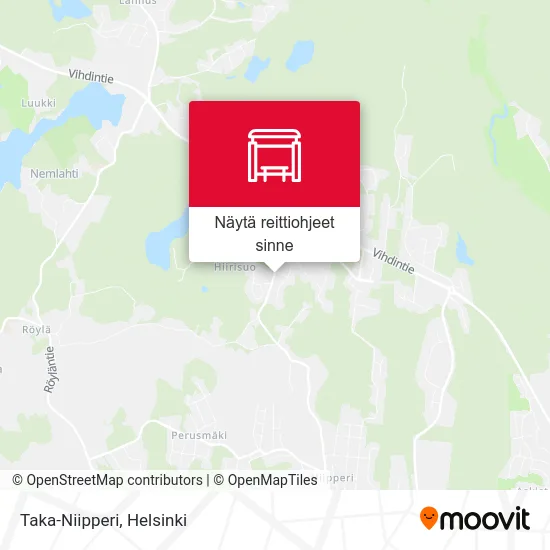 Taka-Niipperi kartta