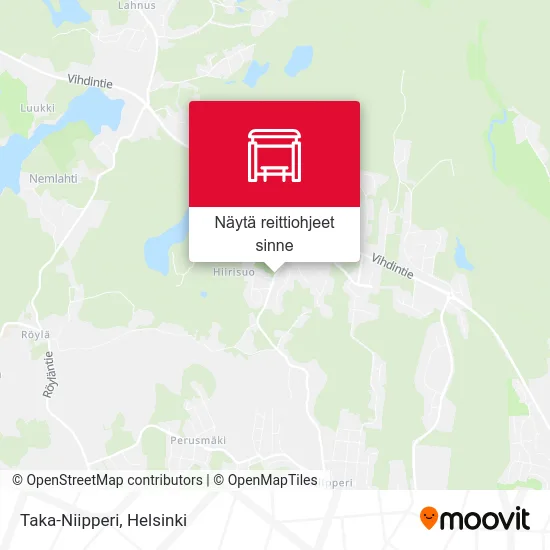 Taka-Niipperi kartta