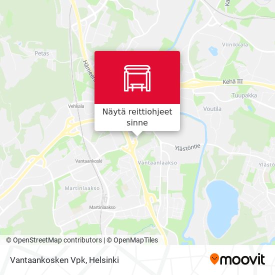 Vantaankosken Vpk kartta