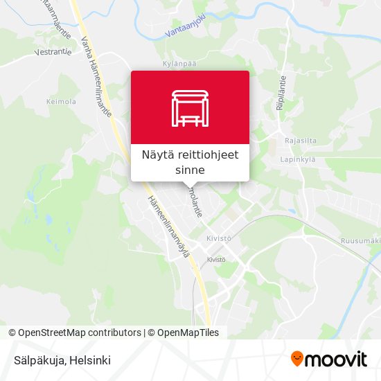 Sälpäkuja kartta