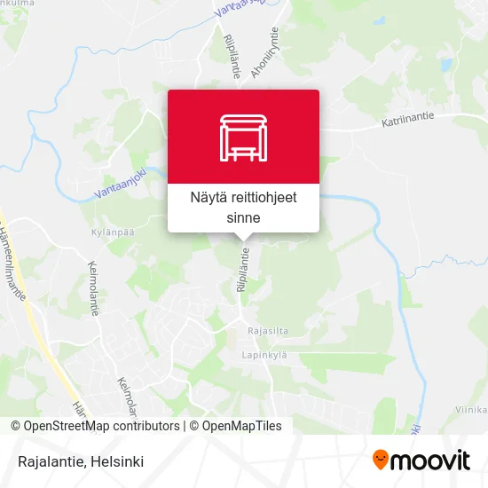 Rajalantie kartta