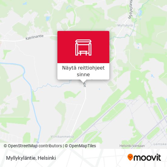 Kuinka päästä kohteeseen Myllykyläntie paikassa Vantaa kulkuvälineellä  Bussi tai Juna?