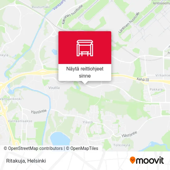 Ritakuja kartta