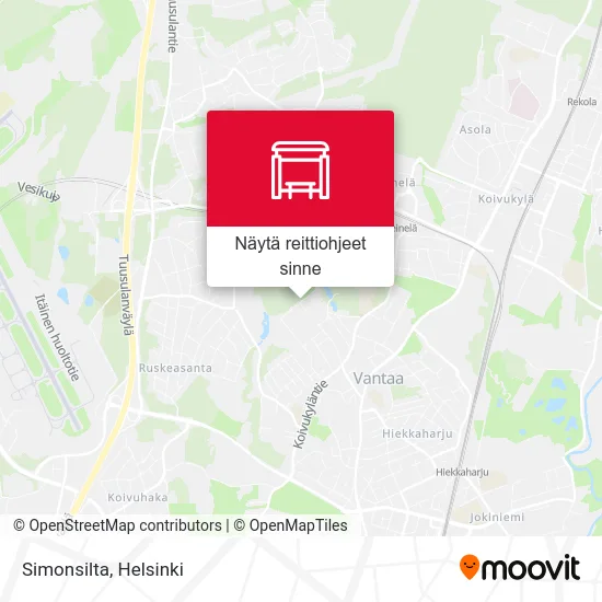Simonsilta kartta
