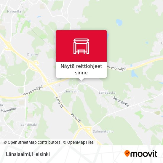 Länsisalmi kartta