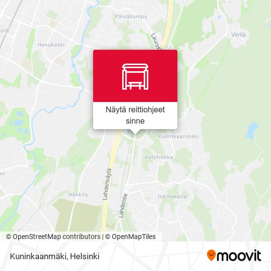 Kuinka päästä kohteeseen Kuninkaanmäki paikassa Vantaa kulkuvälineellä  Bussi tai Juna?