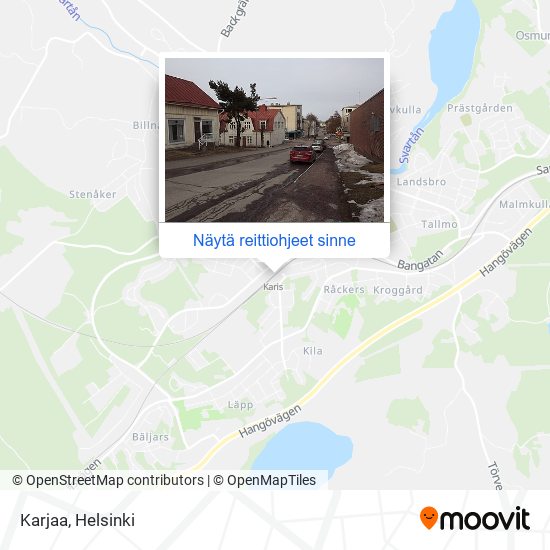 Kuinka päästä kohteeseen Karjaa kulkuvälineellä Juna tai Bussi?