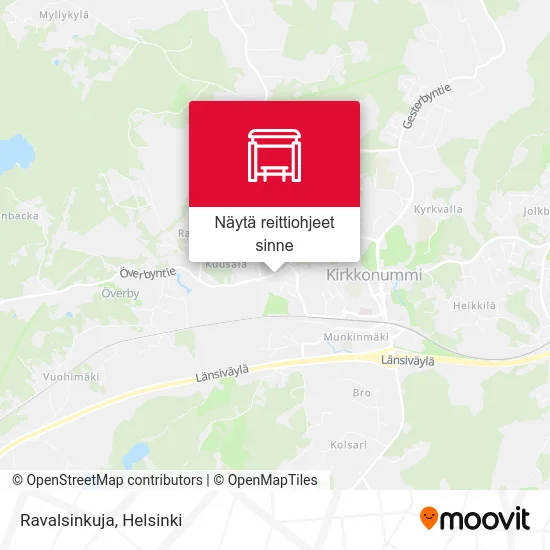 Ravalsinkuja kartta