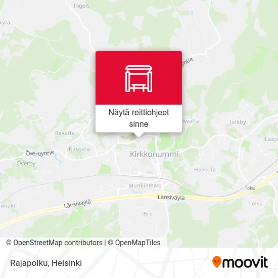 Rajapolku kartta