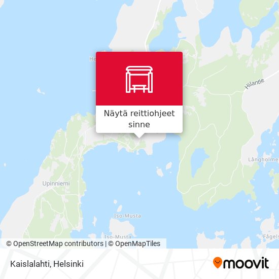 Kaislalahti kartta