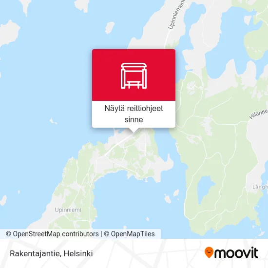 Rakentajantie kartta