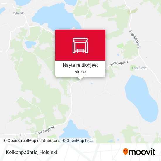 Kolkanpääntie kartta