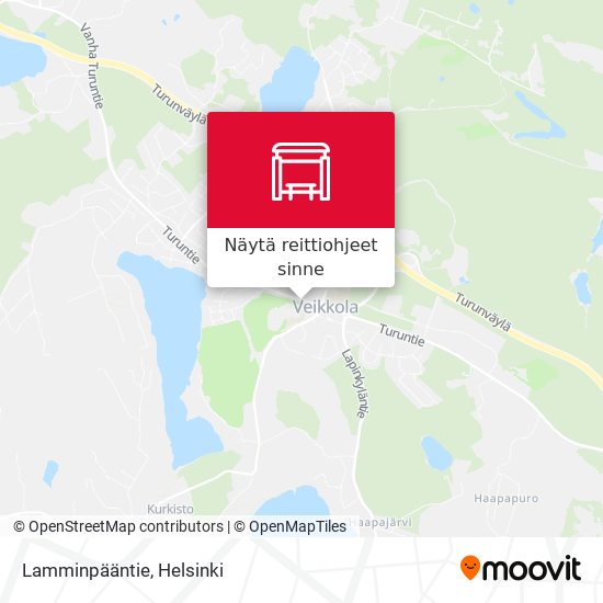 Lamminpääntie kartta
