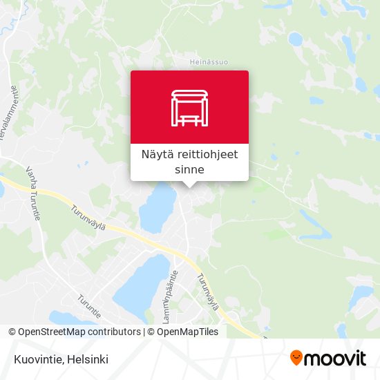 Kuovintie kartta