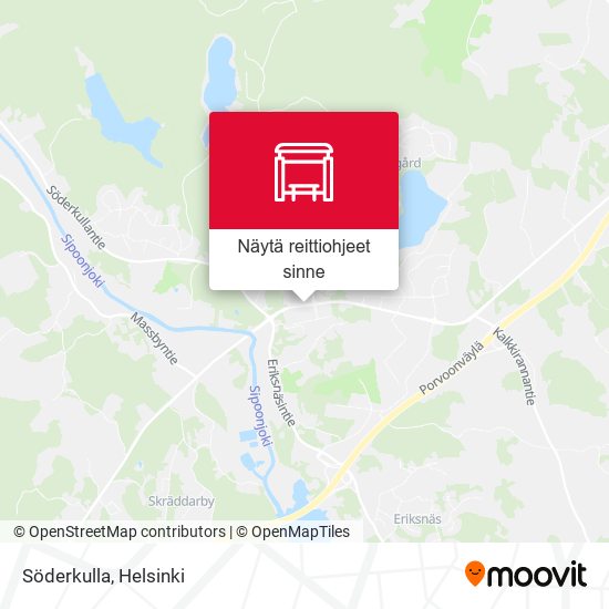 Söderkulla kartta