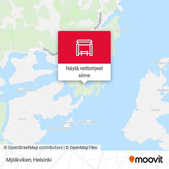 Mjölkviken kartta