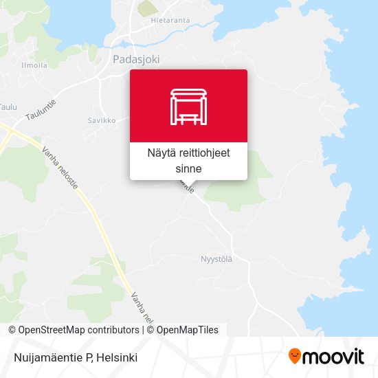 Nuijamäentie P kartta