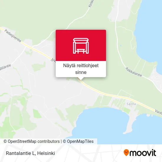Rantalantie L kartta
