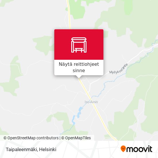 Taipaleenmäki kartta