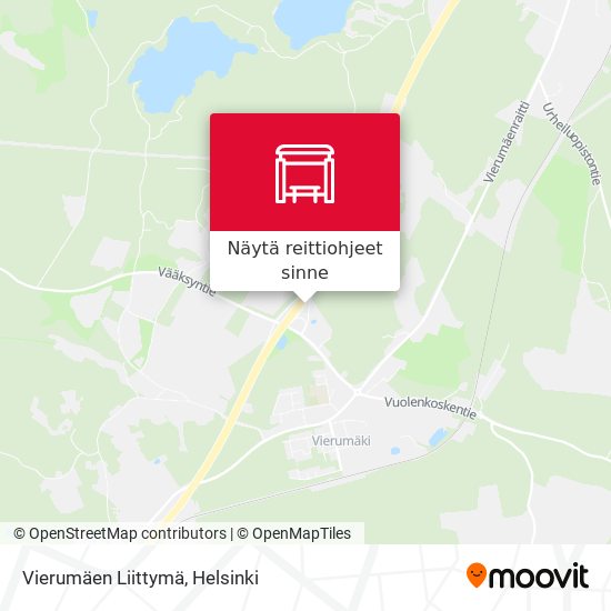 Vierumäen Liittymä kartta