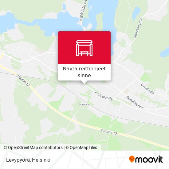 Levypyörä kartta