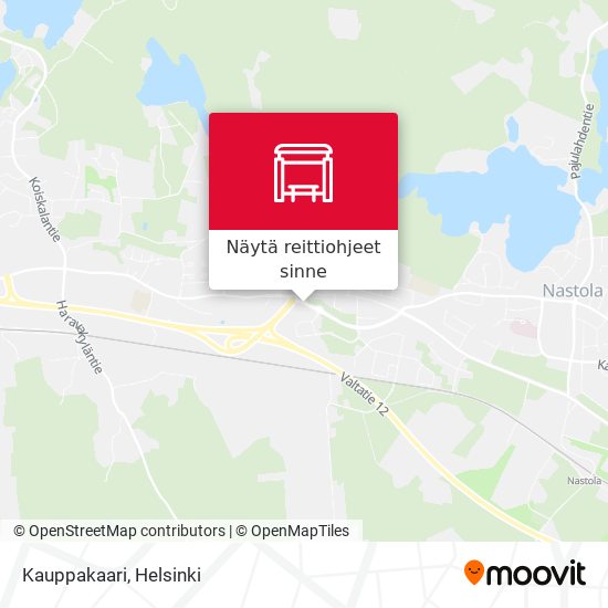 Kauppakaari kartta