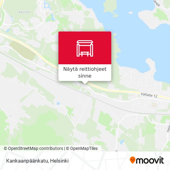 Kankaanpäänkatu kartta