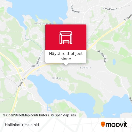 Hallinkatu kartta