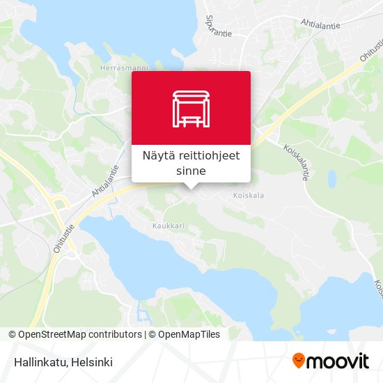 Hallinkatu kartta