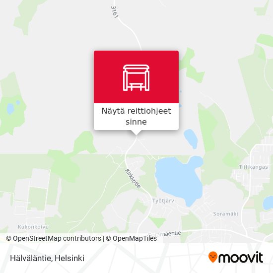 Hälväläntie kartta