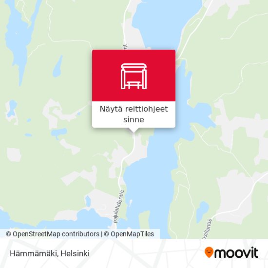 Hämmämäki kartta