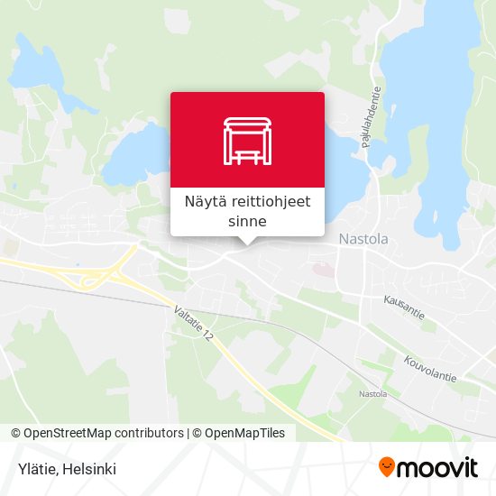 Ylätie kartta