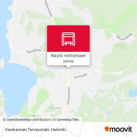 Vesikansan Terveystalo kartta
