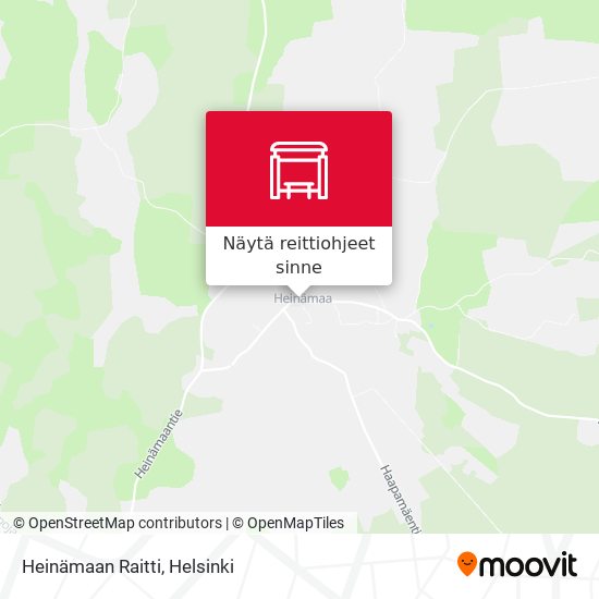 Heinämaan Raitti kartta