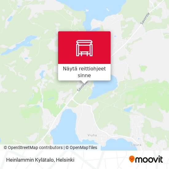 Heinlammin Kylätalo kartta